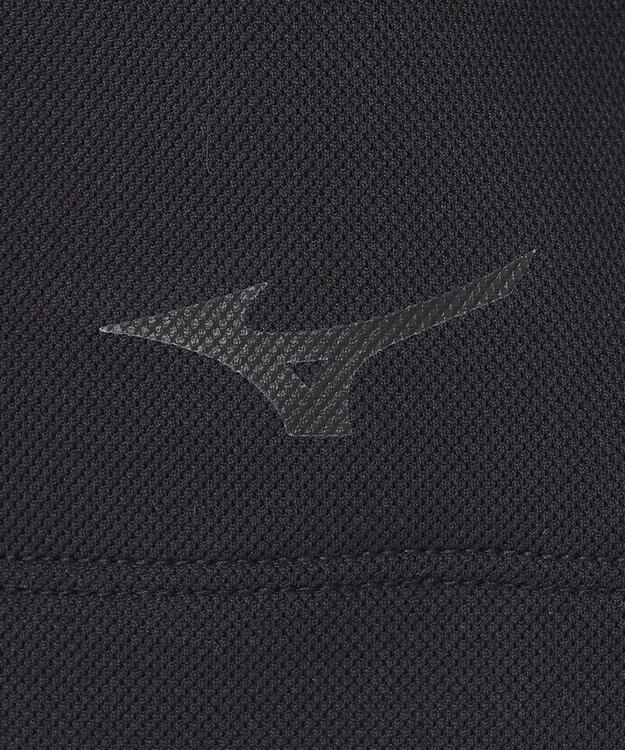 UNFILO 【ミズノ×UNFILOコラボ】ヘンリーネック シャツ ブラック