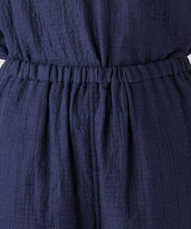 UCHINO マシュマロガーゼシンプルパジャマ ユニセックス ネイビー