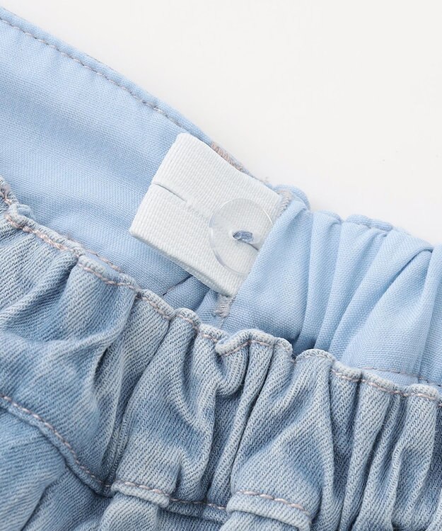 ANY KIDS デニム ミニ スカート ブルー