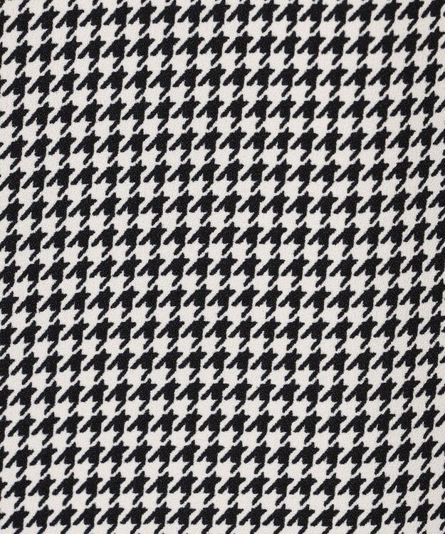 ANY SIS L 【洗える】 バイカラータック ブラウス 千鳥