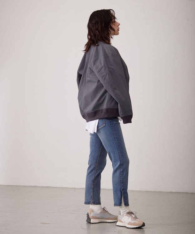 J.PRESS YORK STREET 【UNISEX】MA-1 ブルゾン グレー系