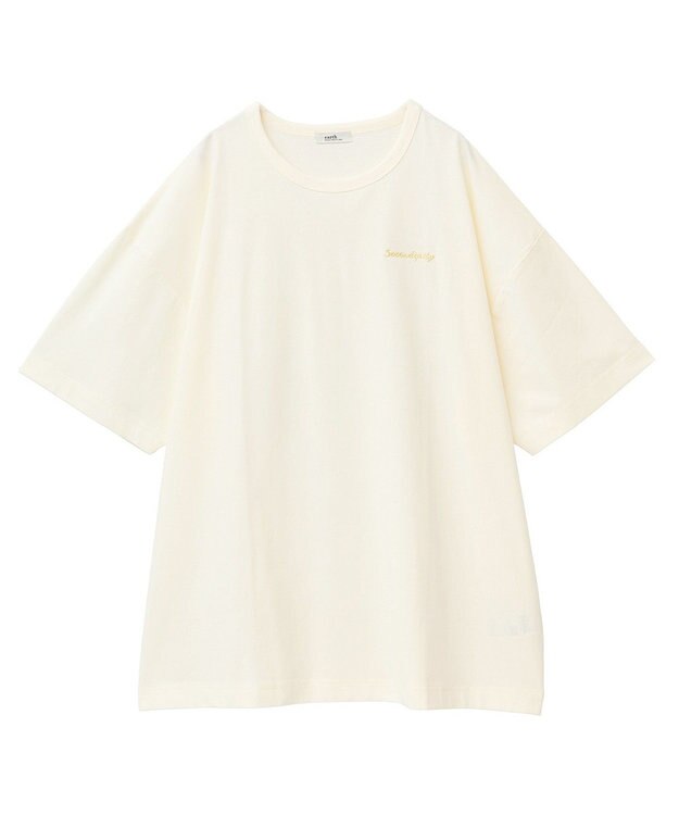 earth music&ecology アソートグラフィックルーズＴｅｅ Cream