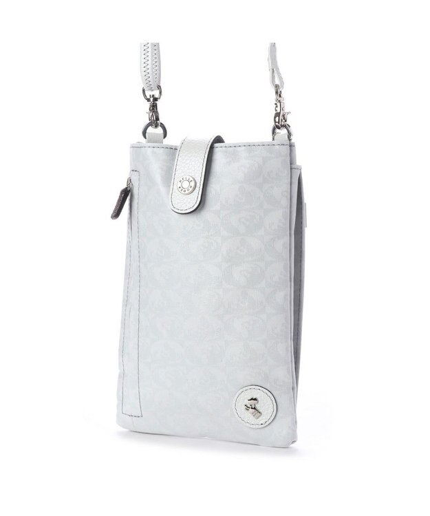 PELLE BORSA パスポートサイズショルダーバッグ Alive アライブ 4306 ホワイト