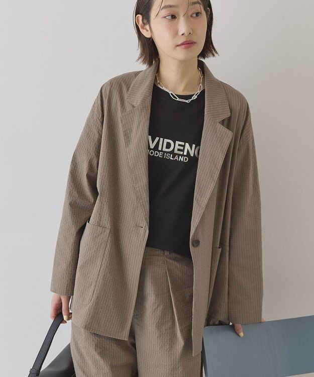 AMERICAN HOLIC サッカールーズジャケット Beige