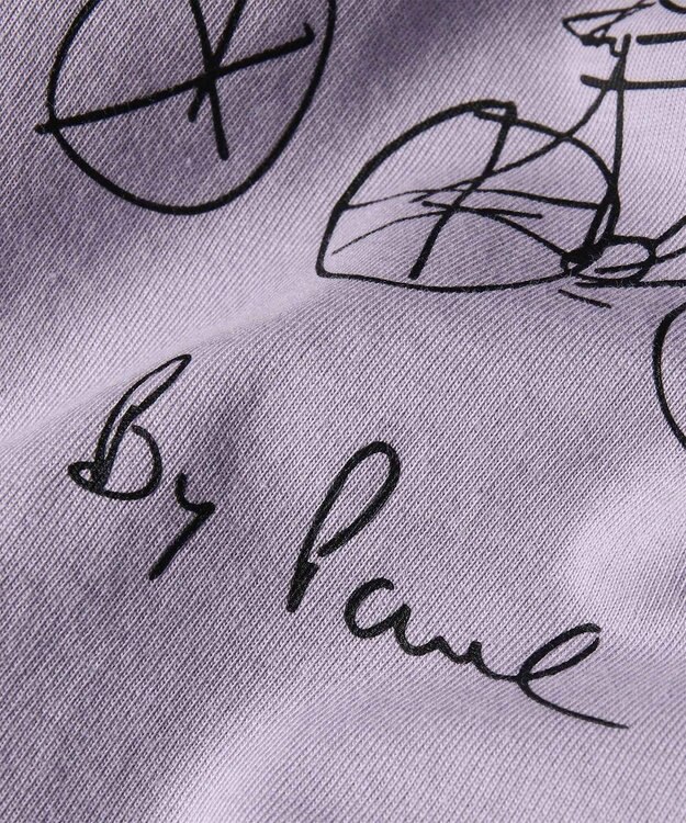 Paul Smith Drawn by Paul Cycling Tシャツ ライラック