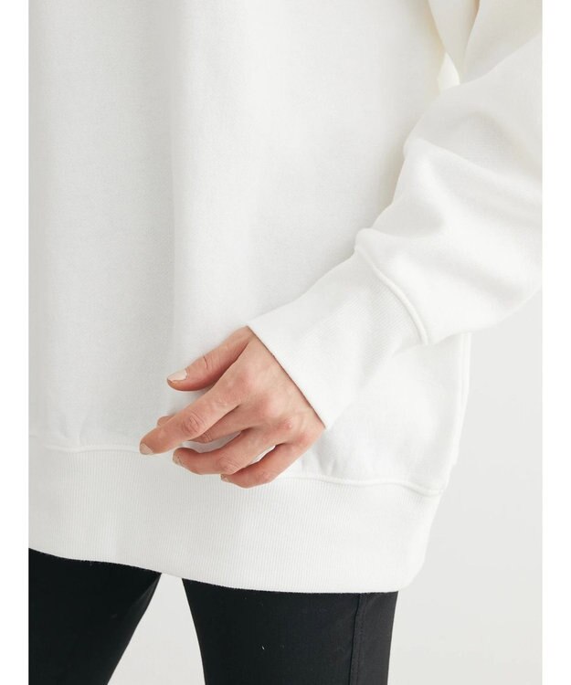 Green Parks 裏起毛裏毛パーカー Off White