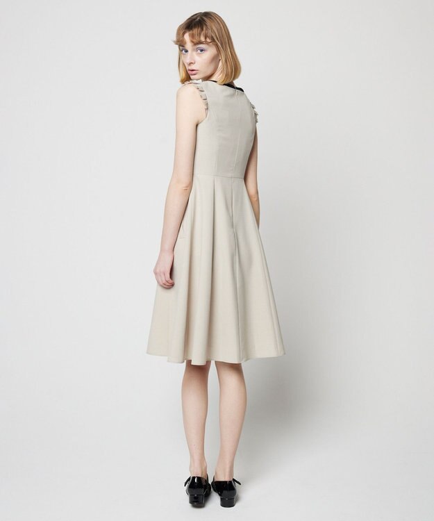 TOCCA 【消臭・吸水速乾・洗える！】AFTER RAIN ドレス ベージュ系