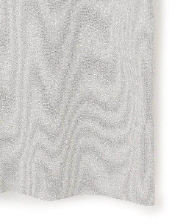 ICB L クリアレーヨンストレッチ ニットワンピース オリーブグレー