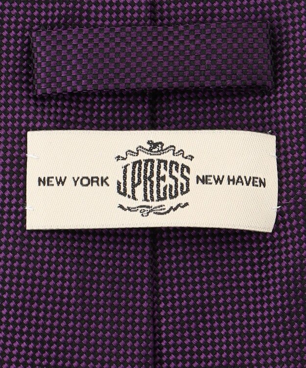 J.PRESS MEN 【GEOMETRIC JACQUARD COLLECTION】ジオメトリックジャガード ネクタイ パープル系