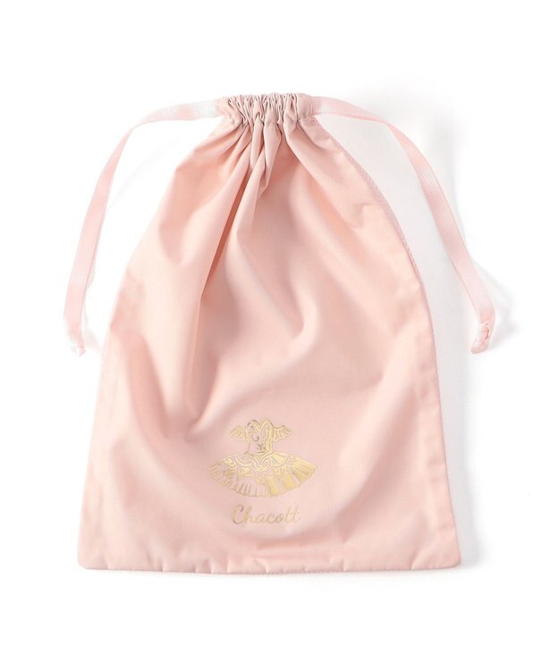 Chacott チュチュ半メッシュ巾着M ロイヤルピンク