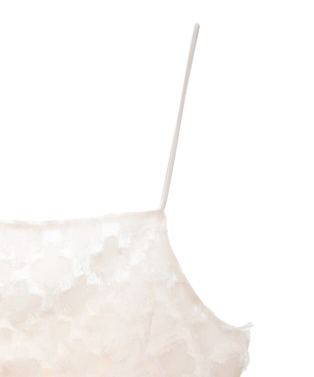 Green Parks シャギーキャミビスチェ Ivory