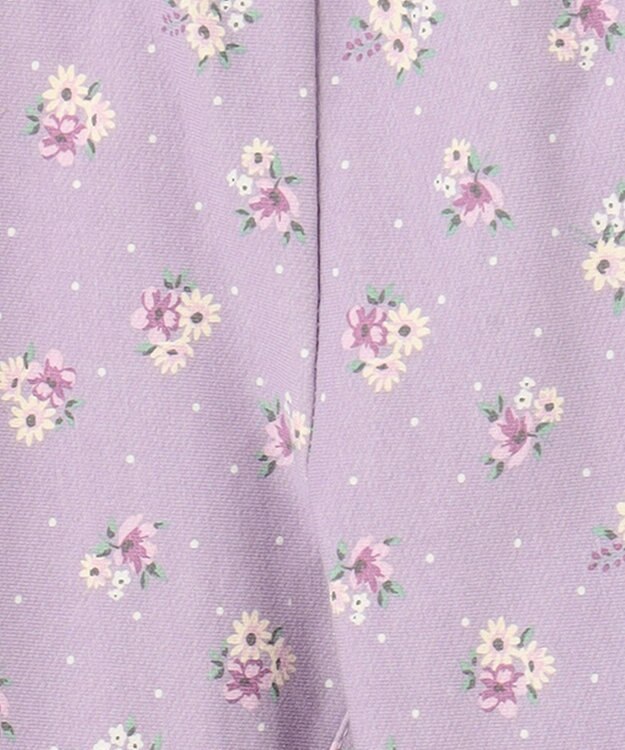 ANY KIDS 7daysガーリーパンツ(カットソー) ラベンダー花柄