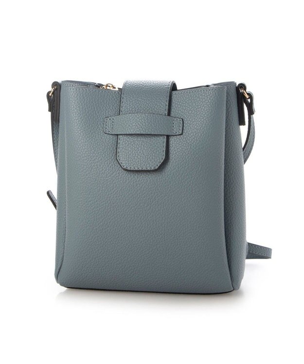 UNBILLION 【テレビ ドラマ着用アイテム】カシュカシュ cachecache / 3つ口縦型ショルダーバッグ ブルー