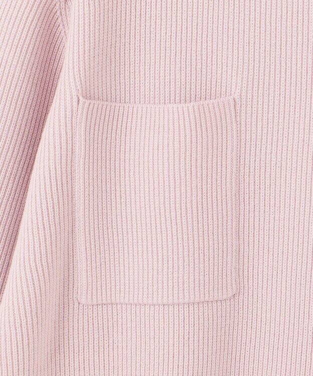 ICB 【WEB限定・洗える】ウールポリエステル クルーネックプルオーバー ピンク系