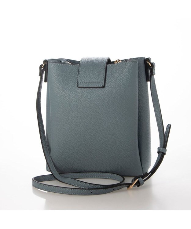 UNBILLION 【テレビ ドラマ着用アイテム】カシュカシュ cachecache / 3つ口縦型ショルダーバッグ ブルー