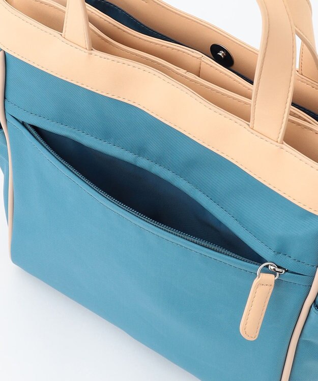 Y'SACCS トラベル ホライズン2WAYミニトート ライトブルー【WEB限定カラー】