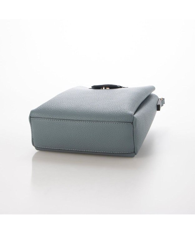 UNBILLION 【テレビ ドラマ着用アイテム】カシュカシュ cachecache / 3つ口縦型ショルダーバッグ ブルー