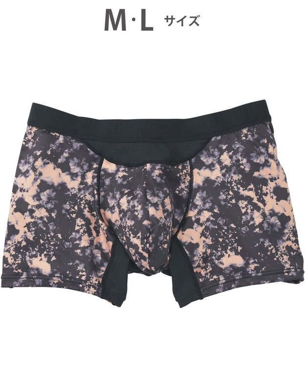 WACOAL MEN ボクサーパンツ 風が通ってムレ軽減。 ダブルエアスルータイプ 吸汗速乾 前閉じ GT3910 /ブロス バイ ワコールメン ベージュ