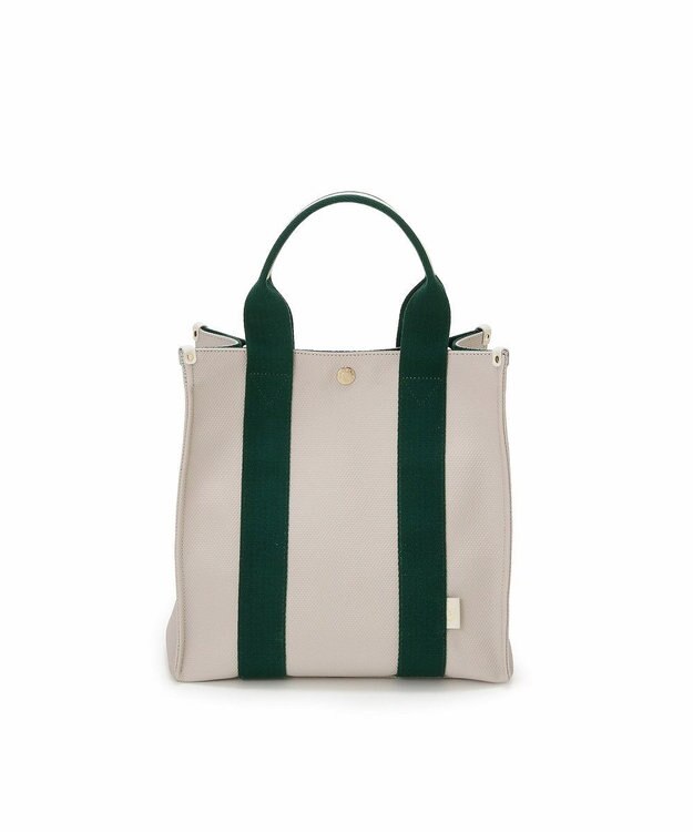 TOPKAPI 【Breath TOPKAPI】NEO CANVAS ネオキャンバス カラーハンドル ミニ トートバッグ サンドグレー