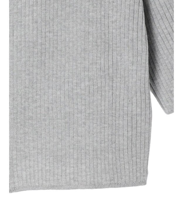 earth music&ecology ダブルジップカーディガン Gray