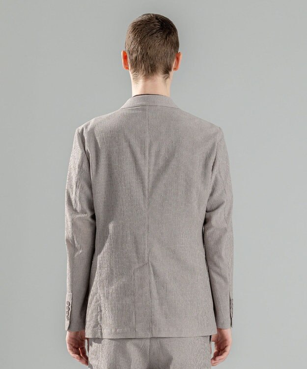 JOSEPH HOMME ＜新色追加＞新型・新素材【通気性/ストレッチ】トリコサッカーストレッチ　 ジャケット ライトグレー系