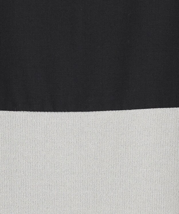 ICB L クリアレーヨンストレッチ ニットワンピース オリーブグレー