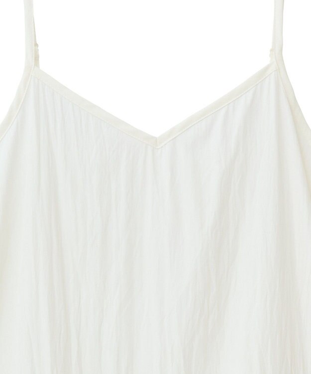 earth music&ecology 裾フリルキャミワンピース Off White