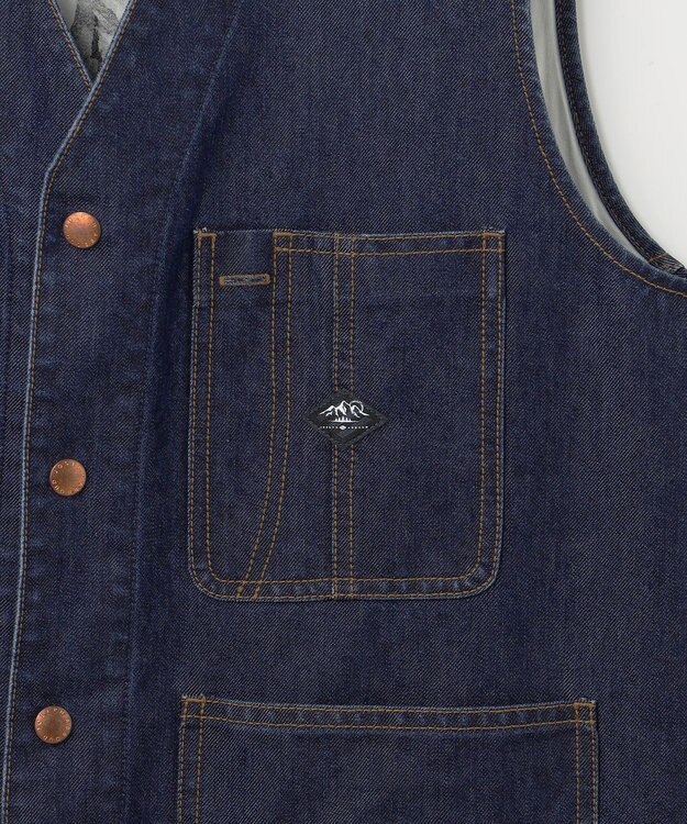 JOSEPH ABBOUD MOUNTAIN 【軽量/テーム・ヤルヴィコラボ】INDIGO×CORDURA デニム ベスト ネイビー系