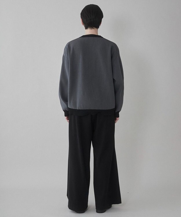 WEGO クリアライトリバーシブルプルオーバー ブラック