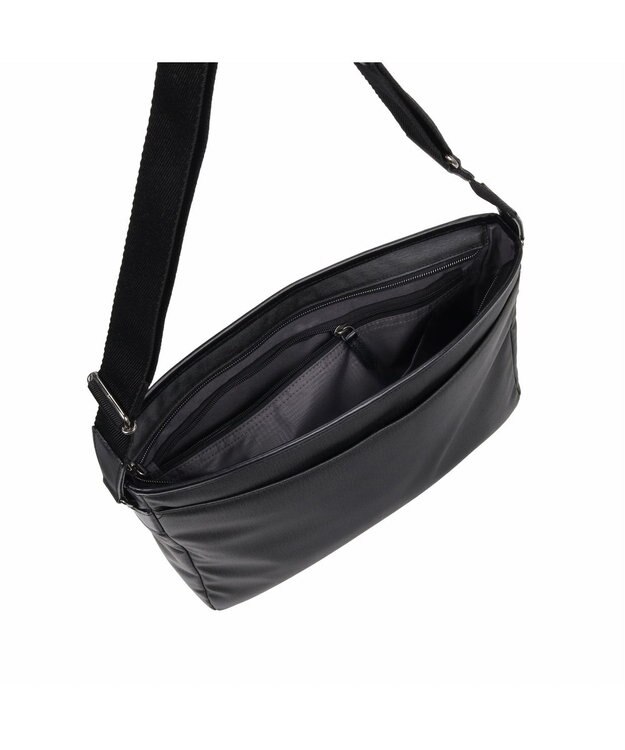 ACE BAGS & LUGGAGE ultima tokyo ディーノ ショルダーバッグ フロントファスナーポケット 68175 ウルティマトーキョー ブラック