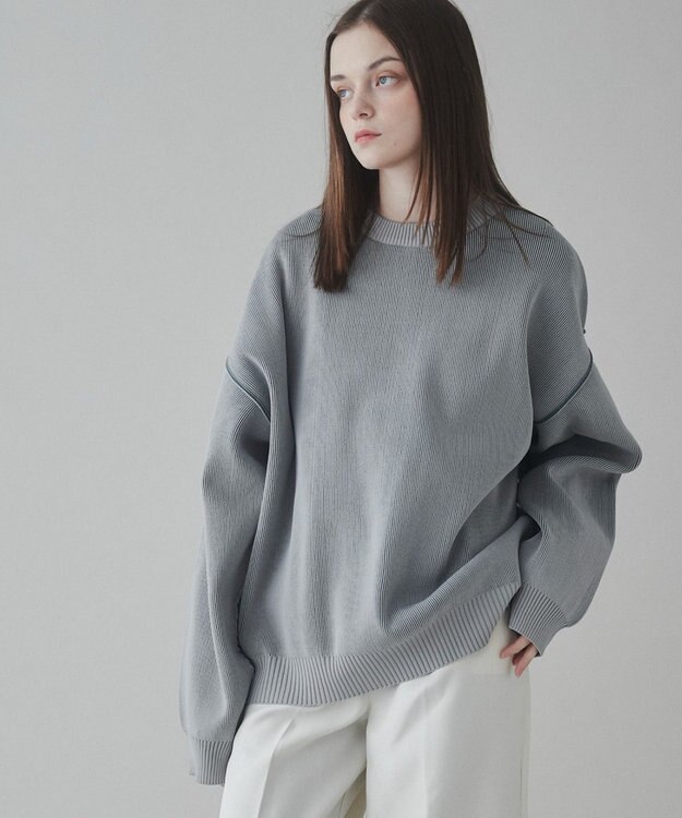 WEGO クリアライトリバーシブルプルオーバー ブラック