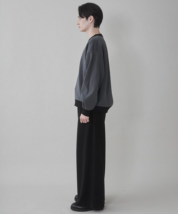 WEGO クリアライトリバーシブルプルオーバー ブラック