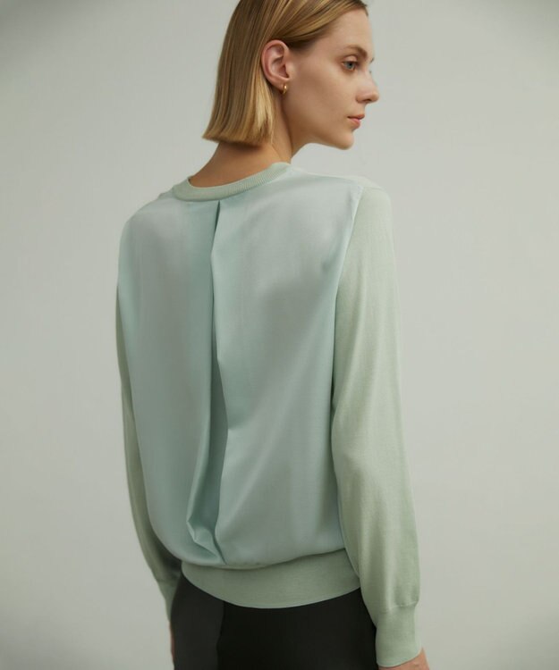BEIGE， JULIE / サテンニット Mint