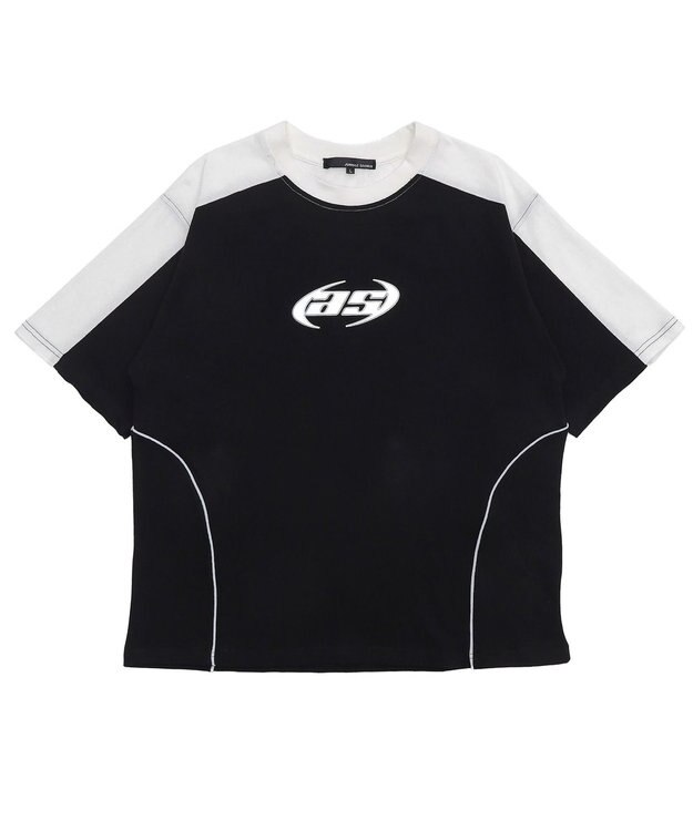 WEGO メタルプリントパイピングT（SS） ブラック