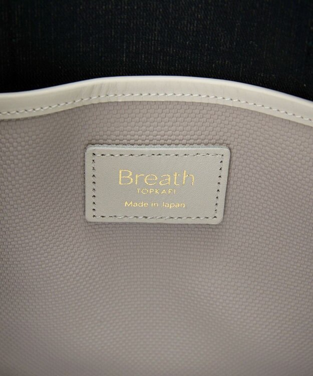 TOPKAPI 【Breath TOPKAPI】NEO CANVAS ネオキャンバス カラーハンドル ミニ トートバッグ サンドグレー