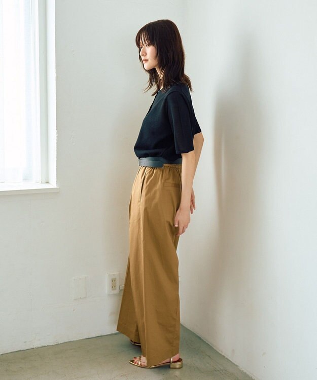 YECCA VECCA 半袖シアーカーディガン Black