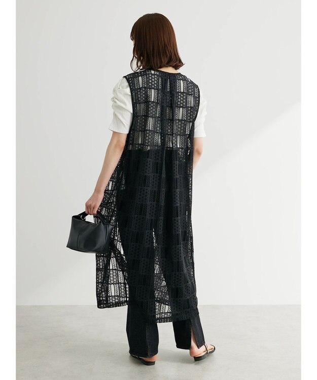 Green Parks レースジレ Black