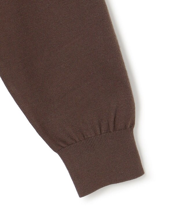 J.PRESS MEN 【FLEX YARN】ケーブルニット ブラウン系