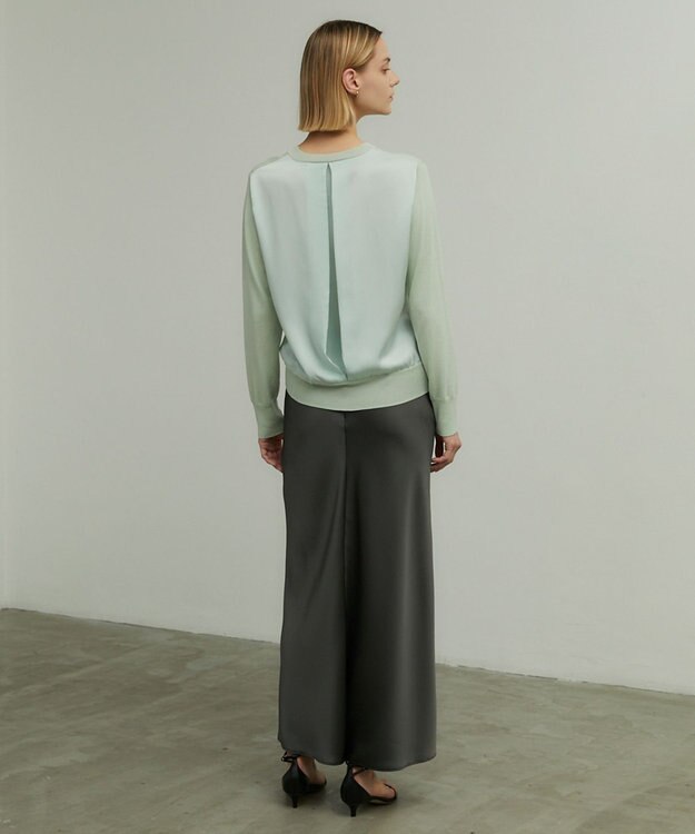 BEIGE， JULIE / サテンニット Mint