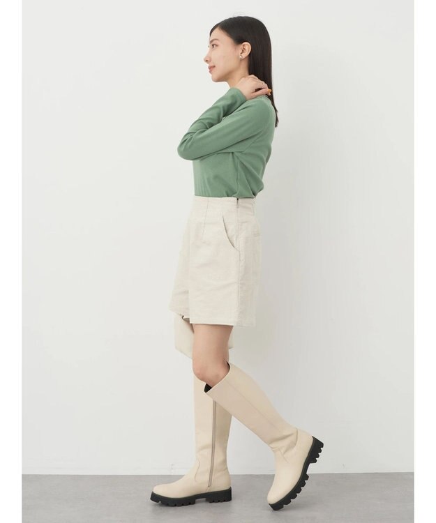 earth music&ecology 細リブＴＥＥ Green