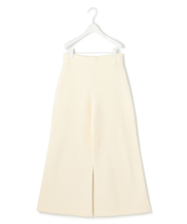 ICB ブークレツイード ニットパンツ オフホワイト系