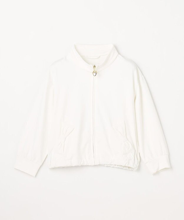 ANY KIDS 【洗濯機可能/速乾/接触冷感/水陸両用】UVカット ラッシュガード オフホワイト