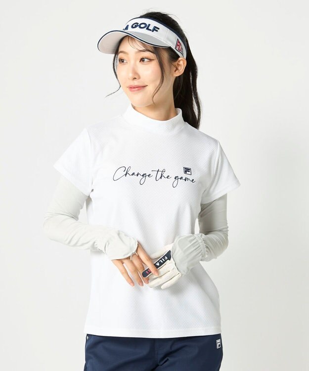FILA GOLF／marie claire 【FILA GOLF】アームカバー ライトグレー