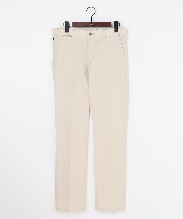 JOSEPH ABBOUD 【キングサイズ・ウエストも伸びる!/ストレッチ/軽量/Eco撥水/オーガニックコットン使用】マイクロピケストレッチ パンツ ベージュ系8