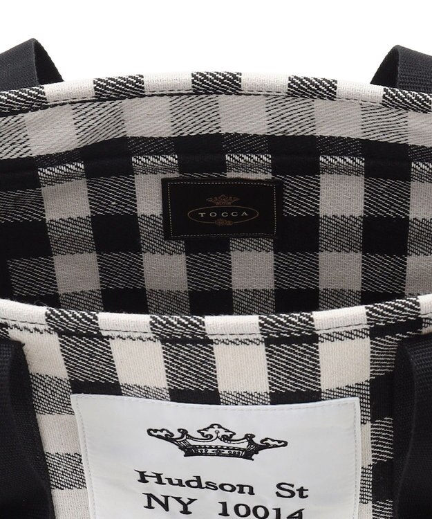 TOCCA 【WEB＆一部店舗限定】TOCCA AVENUE CANVASTOTE キャンバス トートバッグ ブラック系5