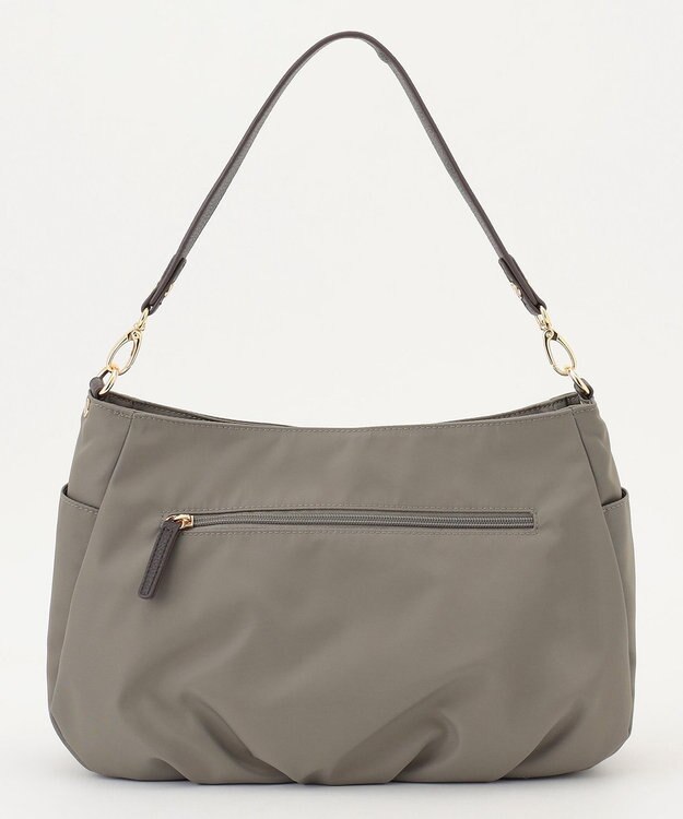 LA BAGAGERIE タック2WAYショルダーバッグ グレージュ