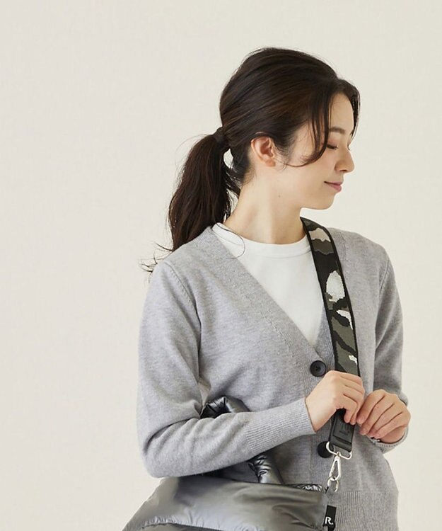 J434/SHAREEF トレーナー ゼブラ刺繍 ドロップショルダー 黒染め J434