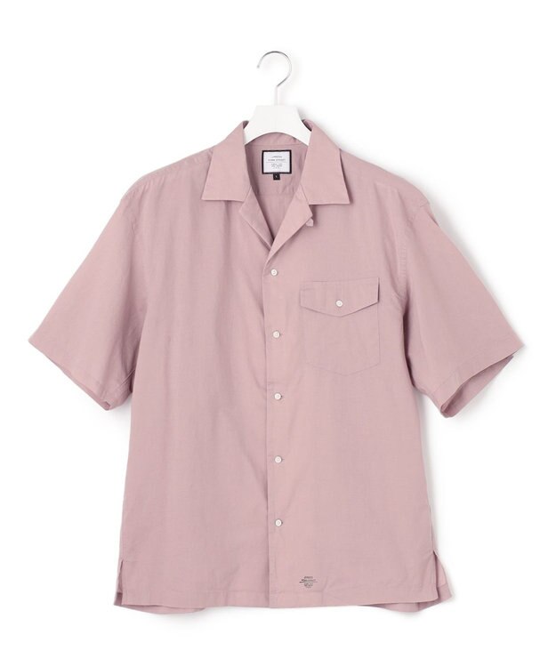 J.PRESS YORK STREET 【UNISEX】オープンカラーシャツ ライラック