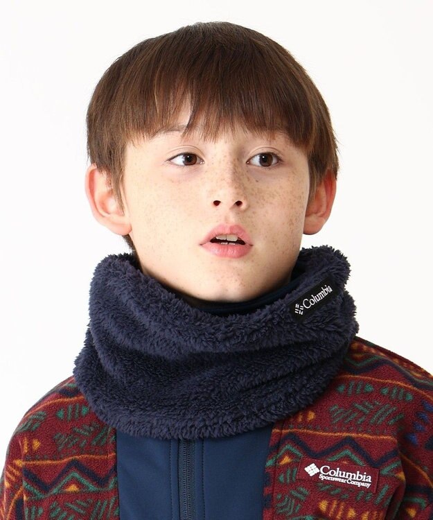 Columbia Columbia/ ポップルポイントユースネックゲイター /コロンビア Collegiate Navy