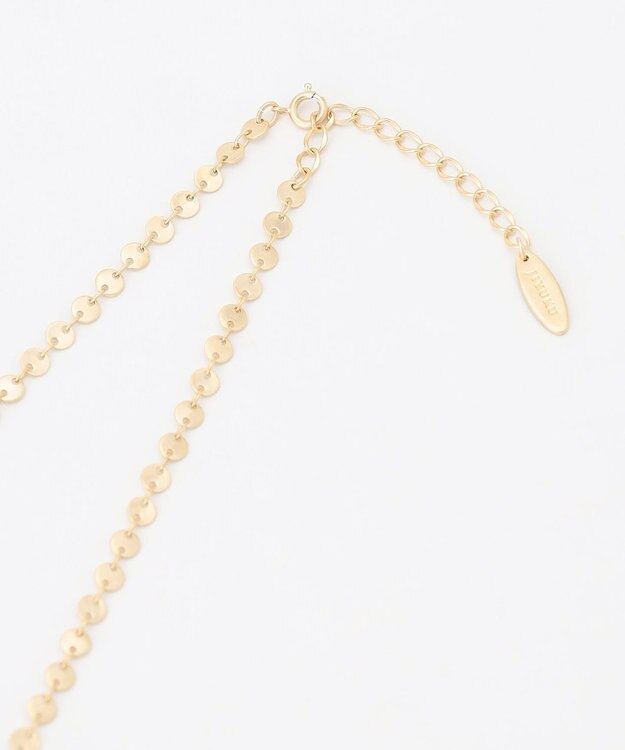 自由区 スモールグレイン ネックレス ゴールド系